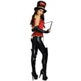 thumbnail image 3 of Dreamgirl Women's Lion Tamer Circus Costume Jumpsuit, 3 of 3