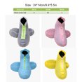 thumbnail image 3 of Qarigey 1 par de cubiertas de silicona para zapatos Unisex para mujer y hombre, cubiertas impermeables para zapatillas, Protector de lluvia, accesorio Accesorios de calzado Amarillo S cremallera Qarigey AP012537-10, 3 of 6