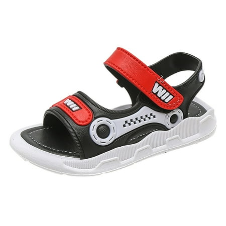 

Summer Boys Sandals Baby Shoes Kids Flat Child Beach Shoes Sports Soft Non Slip Casual Toddler Sandals