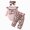 Z115-Pink, variant on Cdudpw Baby Girl Clothes Newborn Infant Outfits Fall Winter Cute Floral Romper Tops Elastic Pants Headband, Long Sleeve, Snap Closures(Z115-Pink)