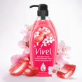 thumbnail image 1 of Vivel Gel Douche Parfum Aloe Vera Rouge et Fleur de Cerisier, 895 ml, 1 of 1