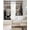 Brown, variant on Teal Brown Deer Silhouettes Black Out Curtains 63 Inch Long, Room Darkening Draperies Curtains Panels, Trees Wooden Retro Art Farmhouse Thermal Curtain for Bedroom Living Room 52"x63" 2 Panels