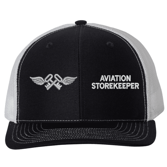 Navy Aviation Storekeeper (AK) Rating USA Mesh-Back Cap