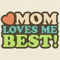 thumbnail image 3 of CafePress - Mom Loves Me Best Light T Shirt - Men's Classic Graphic T-Shirt, 3 of 4