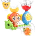 thumbnail image 1 of 1 juguete de baño, juguete para bañera, estación de agua en cascada con tazas apilables, fuente, juguete de ducha de agua para bebés y niños, regalo ER, 1 of 5