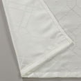 thumbnail image 5 of St Pierre Solid Textured Design 54" x 84" Single Window Panel in Ivory, 5 of 6