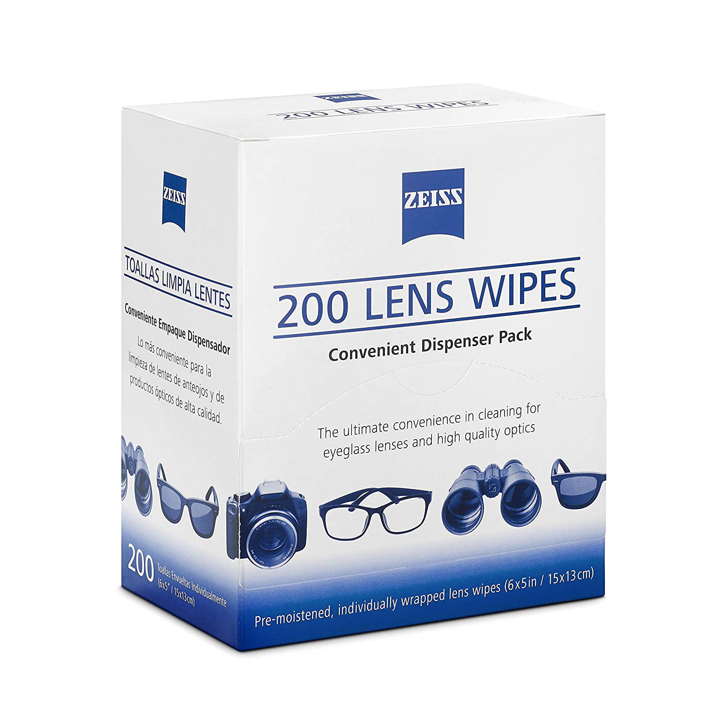 Meijer Eyeglass Lens Wipes, Value Pack, 200 ct