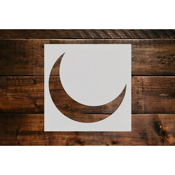 Crescent Moon Stencils (6"x6")