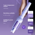 thumbnail image 3 of Tnobhg 32MM Automatic Curling Iron 3 Temperature Adjustable Fast Heating Wired Hair Curler Negative Ions Ceramic Curling Wand Women Hair Styling Tools Birthday Gift, 3 of 7