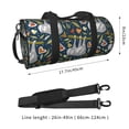 thumbnail image 2 of Sikiie Cute Sloth Duffel Bag, Travel Bag, Sports Gym Bag - Ideal for Sports, Gym, Overnight Stays, 2 of 6