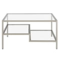 thumbnail image 6 of Evelyn&Zoe Modern/Contemporary 32" Wide Satin Nickel Coffee Table, 6 of 7