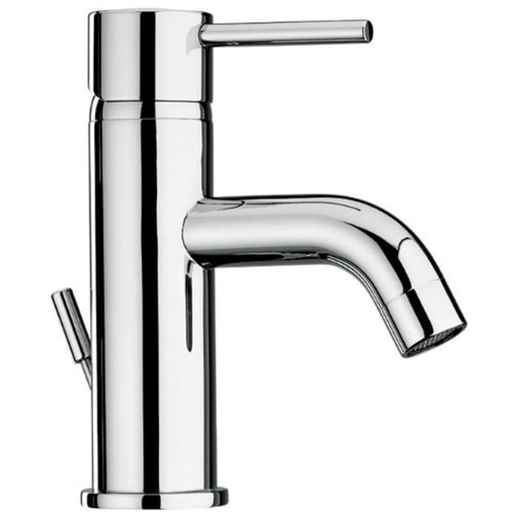 La Toscana 78CR211 Single Handle Lavatory Faucet- Overall Height. 4 In. Elba Collection- Chrome Finish