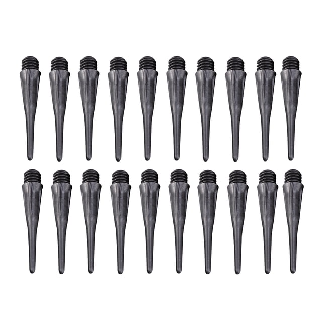 Pointes de Fléchettes en Pvc Couleur Aléatoire Accessoires de Fléchettes 50 Pcs