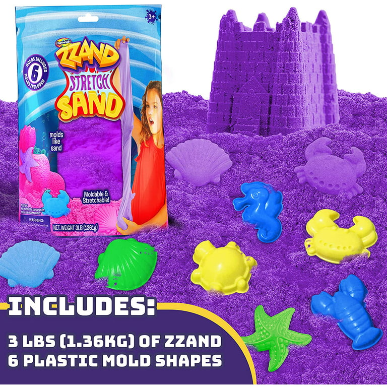 Crafty Kinetic Sand Kit for Kids Activity Toys - Creative Sand for