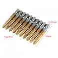 thumbnail image 4 of Screwdriver Bit Set, Practical Cross Head Bit Set, Professional S2 Alloy Steel Maintenance Tool For Mechanist Device Home Improvement Instrument DIY Accessories, 4 of 8