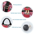 thumbnail image 7 of FORMRS Women's Travel Backpack Purse Anti-Theft Hidden Pockets Casual Shoulder Bag, Sweet Strawberry, 7 of 7