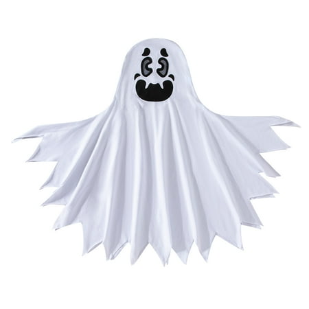

BSDHBS Girls Spring Jackets Toddler Boys Girls Fancy Party Robe Kids Hooded Cloak White Size XL