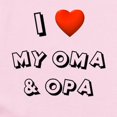 thumbnail image 2 of CafePress - I Love My Oma & Opa Infant Bodysuit - Baby Light Bodysuit, Size Newborn - 24 Months, 2 of 4