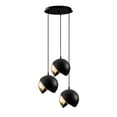 thumbnail image 5 of Sheen , Berceste , Black / Gold Chandelier, 5 of 5