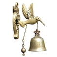 thumbnail image 1 of Naiovety Timbre vintage con forma de animal: Instalación colgante con forma de gato, resistente al agua, adecuado para patios, jardines y Decoración colibrí, 1 of 6