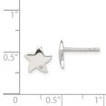 thumbnail image 2 of 925 Sterling Silver Diamond Star Earrings Celestial, 2 of 6