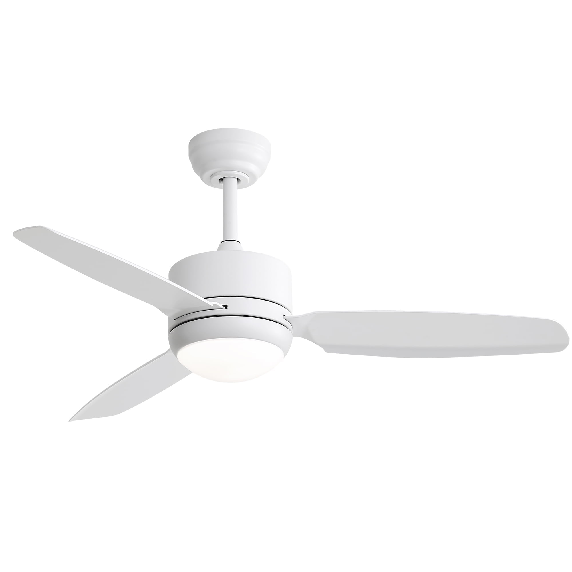 Hampton Bay Grantway 48 in. Indoor/Covered Outdoor Matte White Low