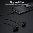 thumbnail image 2 of GFDYREE Écouteurs USB-C, Écouteurs USB Type-C Filaires Intra-Auriculaires Magnétiques à Réduction de Bruit avec Microphone pour iPhone 15 Pro Max Plus, iPad Pro, Samsung Galaxy S23 S22 S21 S20, Note 10, 2 of 7