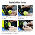 thumbnail image 4 of Compatible con carrete de repuesto Ryobi Rac143 36v para carrete de cortacésped, 4 of 5