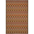 thumbnail image 2 of SAFAVIEH Metropolis Hamilton Geometric Diamonds Area Rug, Brown/Multi, 4'7" x 6'6", 2 of 4
