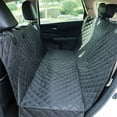 thumbnail image 2 of Funda para asiento de coche para perro, impermeable, resistente a arañazos, desmontable, tipo hamaca, protector para asiento trasero de coche, camión, sin cremallera., 2 of 5