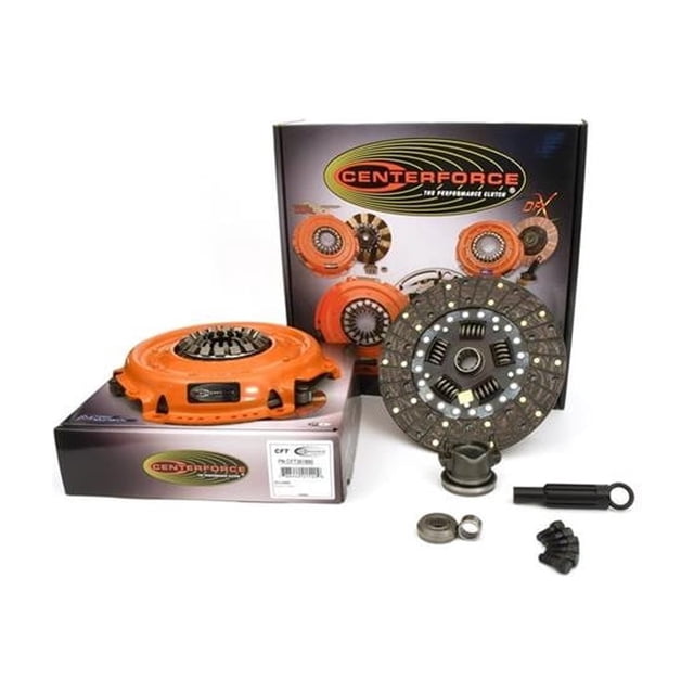 Centerforce Clutch Set KCFT939064 CF II Series; 10.4 Inch Clutch Diameter; 1-1/8 Inch x 26 Spline Input Shaft; Sprung Hub
