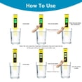 thumbnail image 2 of Graflsoa Portable Water Quality Tester with PH, TDS, and EC Measurement, High-Def Display, and Durable Titanium Alloy Probe for Accurate Results., 2 of 6