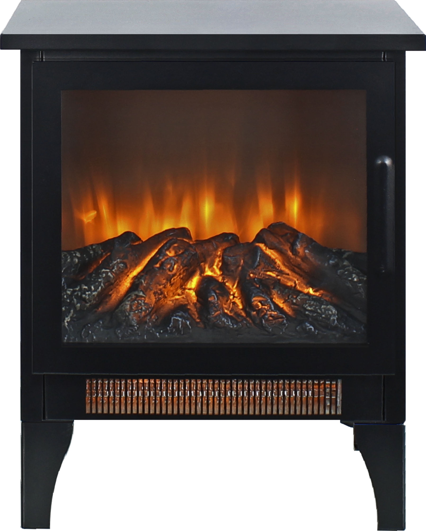 15 inch 3D Flame Electric Infrared Quartz Fireplace Stove without remote control