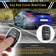 thumbnail image 2 of Funda de Llave de Auto de Silicona TPU - Negra Inteligente con Borde Plateado para Hyundai i10, i20, i25, i30, i40, ix20 - 3 Botones Control Remoto, 2 of 6