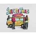 thumbnail image 2 of Strangers Things Men's Surfer Boy Pizza Van And Crew T-Shirt Tee, 2 of 6