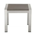 thumbnail image 2 of Pangea Home Sally 6-piece Aluminum Patio 3 Loungers and 3 Side Tables in Gray, 2 of 10