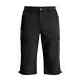 thumbnail image 4 of Mens Cargo Shorts with 7 Pockets Casual Long Blew Knee Capri 3/4 Pants for Work Fishing Hiking Athletic, 4 of 7