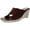 Cognac, variant on SoftWalk Womens Hastings Leather Slip On Wedge Sandals