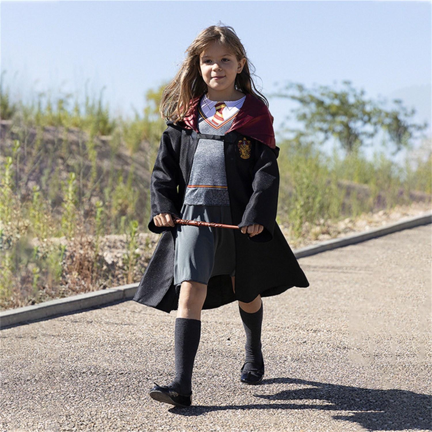 Harry Potter Costume Wizarding World Outfit for Girls Halloween Cosplay  Costumes - Walmart.com