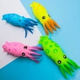 thumbnail image 4 of Stress Ball Cute High Elasticity Inkfish Shape Bright Color Squid Squeeze Stress Relief Fidget Sensory Toy Daily Use, 4 of 7
