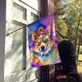 thumbnail image 6 of Corgi Hippie Dawg House Flag, 6 of 7