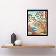 thumbnail image 2 of Maiko Beach Harima Province Utagawa Hiroshige Japanese Woodblock Framed Wall Art Picture Print 12x16 inch, 2 of 5
