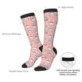 thumbnail image 4 of Naloa Girl Rabbit Thigh High Socks Extra Long Stretchy Sock Women Over Knee High Opaque Stocking Daily Wear, 4 of 6