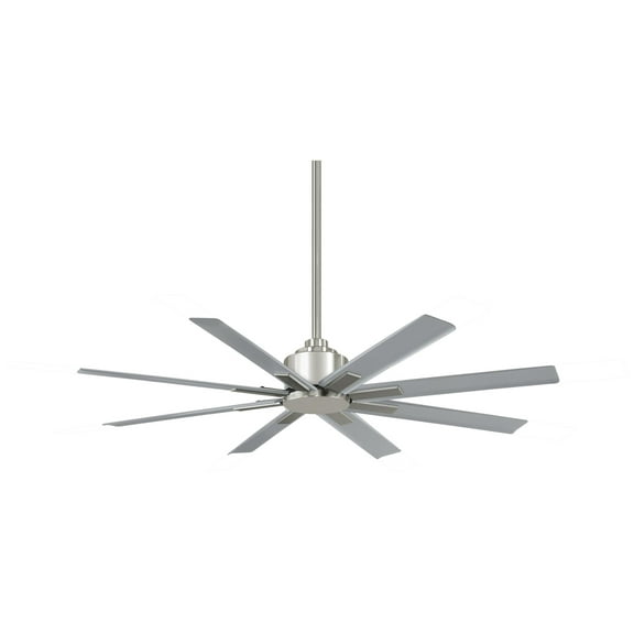 52" Minka Aire Xtreme H2O Brushed Nickel Wet Ceiling Fan with Remote