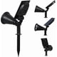 thumbnail image 5 of [2 Pack] LED Solar Floodlight, 4 LED Solar Lamp, Waterproof Outdoor Garden Lamp, Security Lighting Landscape Light for Chrismas Tree, Fence, Patio, Pa, 5 of 5