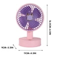 thumbnail image 5 of XGFHYJEH Desk Fan, Small Fan, Tabletop Fan, Small Desk Fan, Small Fans for Desk, Desk Fans for Home, Desk Fans Small Quiet, Portable Personal Electric Fan, Desk Fans under $15.00, 5 of 5