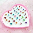 thumbnail image 3 of MesaSe PENGXAING 10pcs Children Kids Little Girl Adjustable Jewelry Rings in Box  Random Shape, 3 of 6