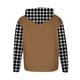 thumbnail image 2 of Blusa con capucha de manga larga para hombre, sudadera con capucha y cordón con estampado de moda para tiempo libre, sudadera con capucha para hombre, blusa de poliéster, 2 of 3