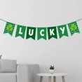 thumbnail image 3 of Decoración irlandés Tarjetas en Colgantes decorativas Letras irlandesas significativas remolinos Decoración de flores tiradas para juego Gloria Decoraciones del día irlandés, 3 of 9