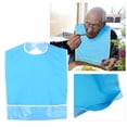 thumbnail image 5 of LYUMO Waterproof Adult Elder Mealtime Bib Clothes Clothing Protector Dining Aid, Clothes Protector, Elder Bib, 5 of 8